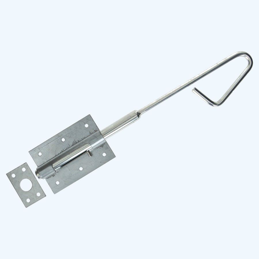 Staartgrendel 400 mm met plaat Staartgrendel 400 mm met plaat