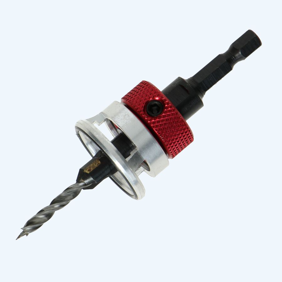 Verstelbare verzinkboor met diepteaanslag 4 mm Verstelbare verzinkboor met diepteaanslag 4 mm