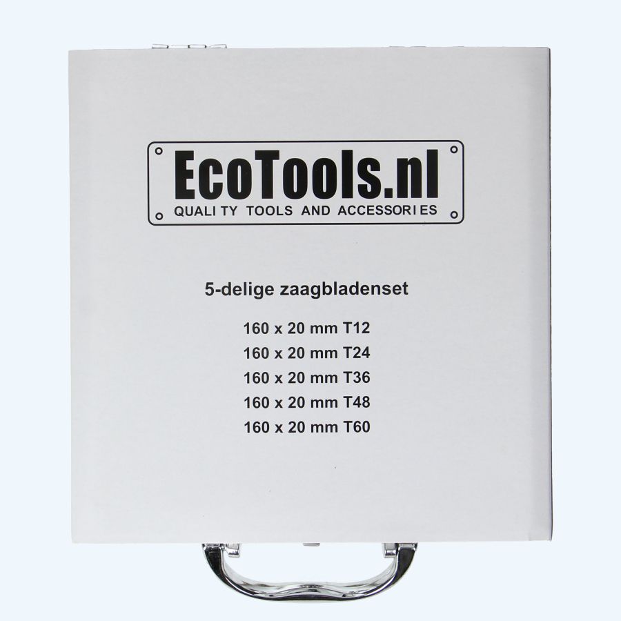 5-delige set HM-zaagbladen PROF 160 x 20 mm 5-delige set HM-zaagbladen PROF 160 x 20 mm